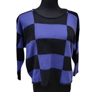 Adrienne Vittadini Small Lambswool Angora Vintage Retro Sweater Y2K Streetwear